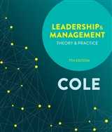 LEADERSHIP AND MANAGEMENT THEORY & PRACTICE e7