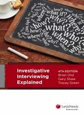 INVESTIGATIVE INTERVIEWING EXPLAINED e4